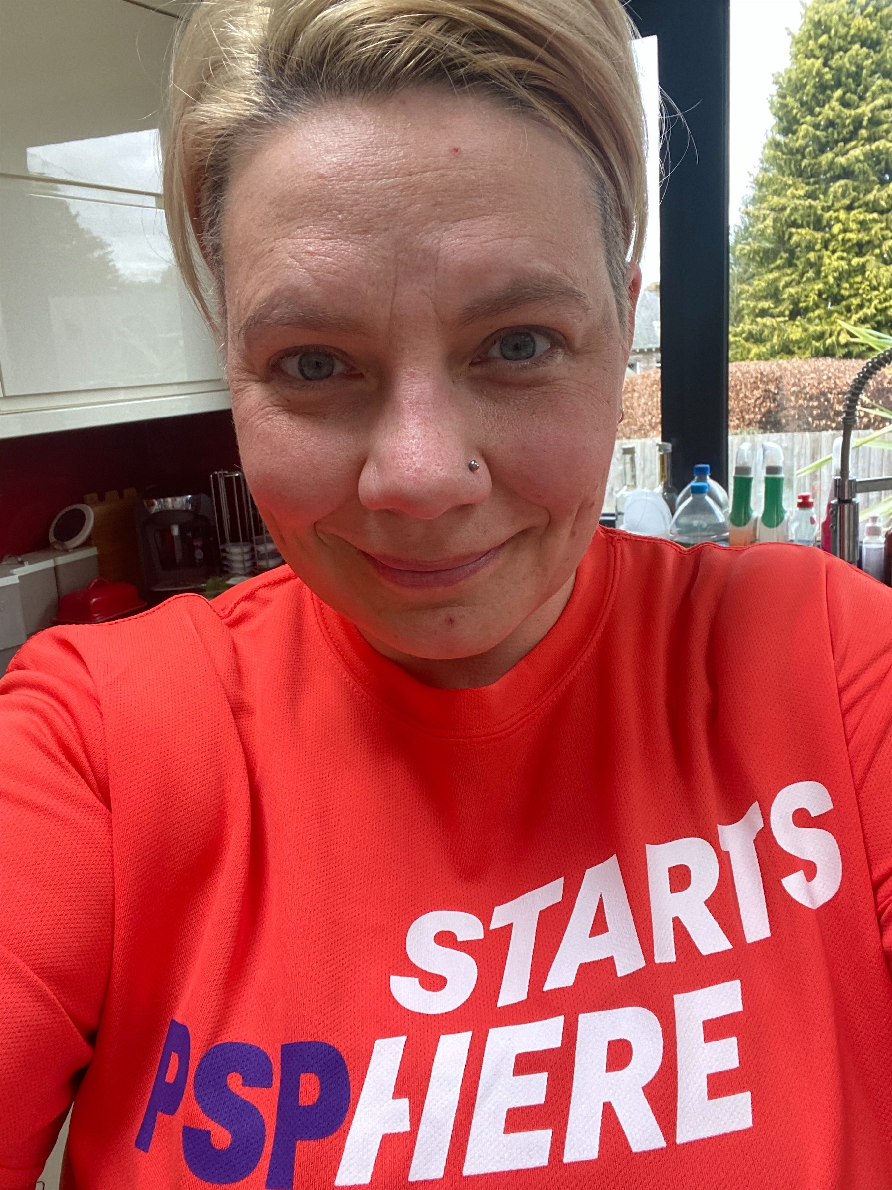 “I’m running the London Marathon for PSPA because of the support we’ve received”