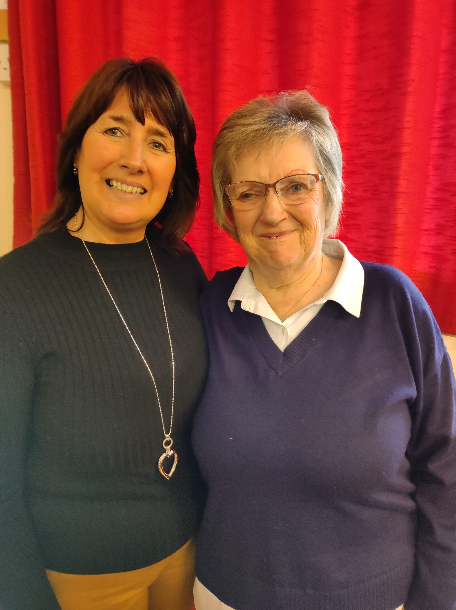Linda and Linda from the Norwich Support Group