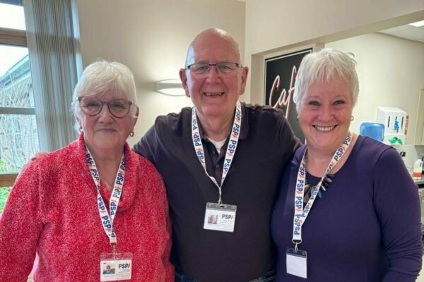 Edna, Roger and Susan group coordinators