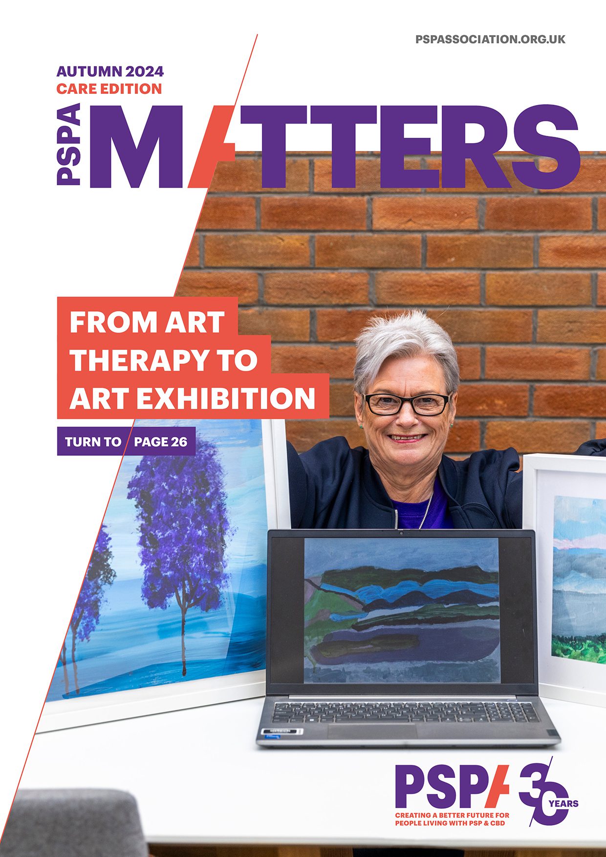 Front cover of the Care Edition of PSPA Matters, Autumn 2024