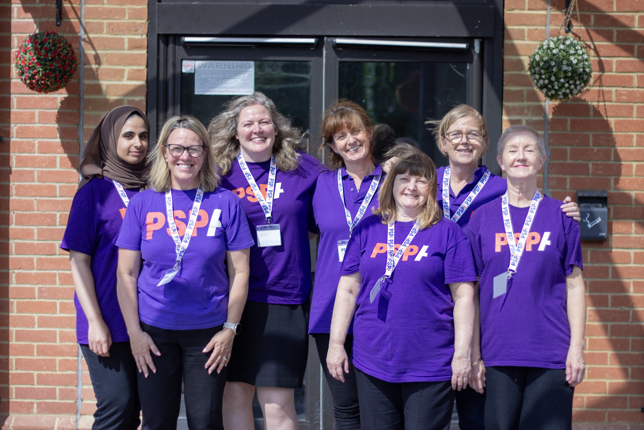 PSPA staff team: Jav, Julia, Jacqueline, Helen, Cathy, Rebecca and Carol