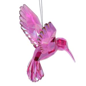 2025 Christmas - Hummingbird Ornament Mauve