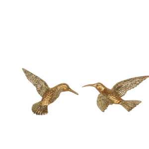 2026 Christmas - Hummingbird Ornament Copper Glitter