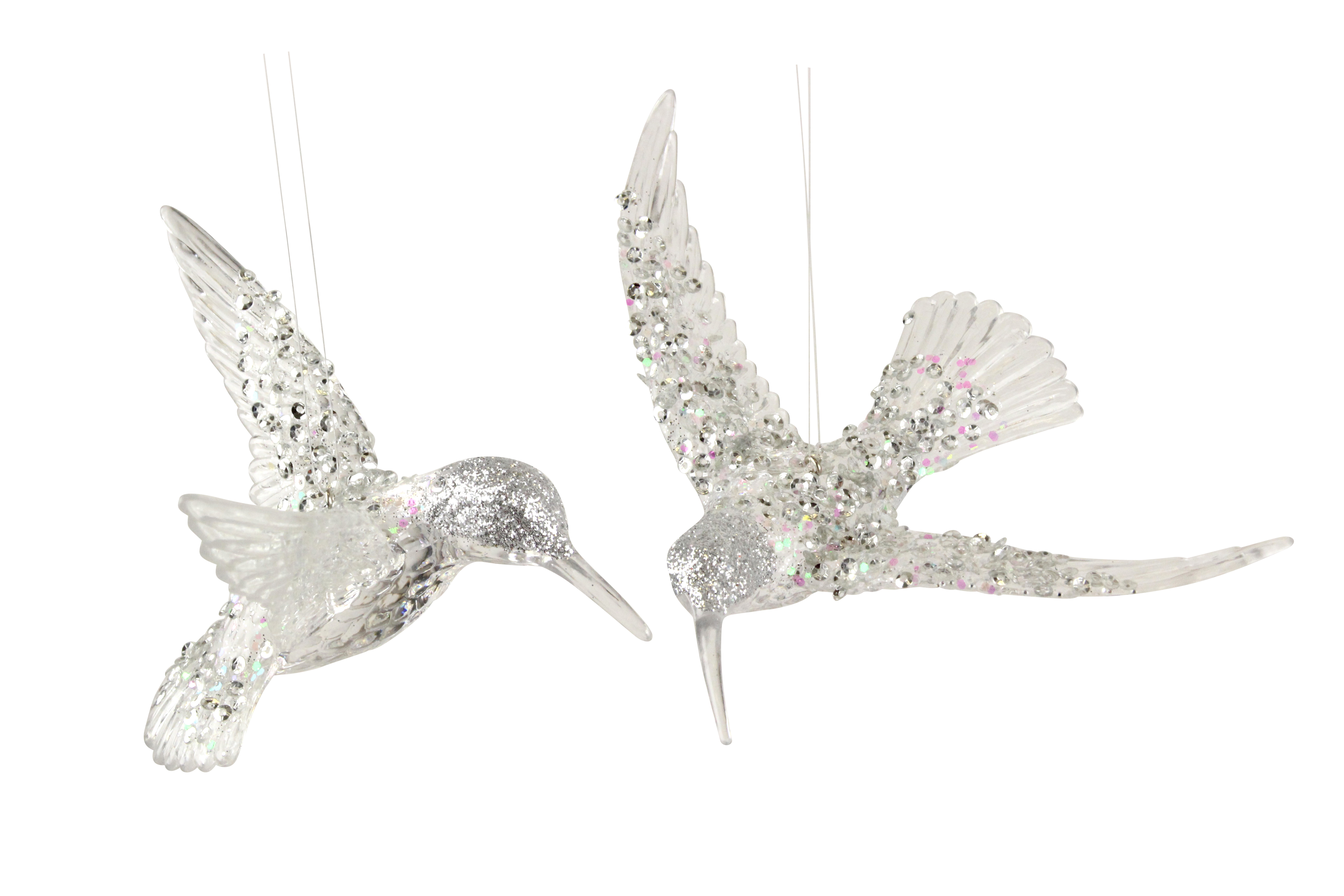 Silver with Glitter
